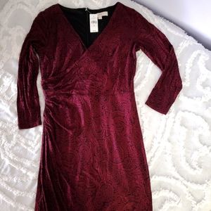 *NWT* LOFT Faux Wrap Dress, size XS